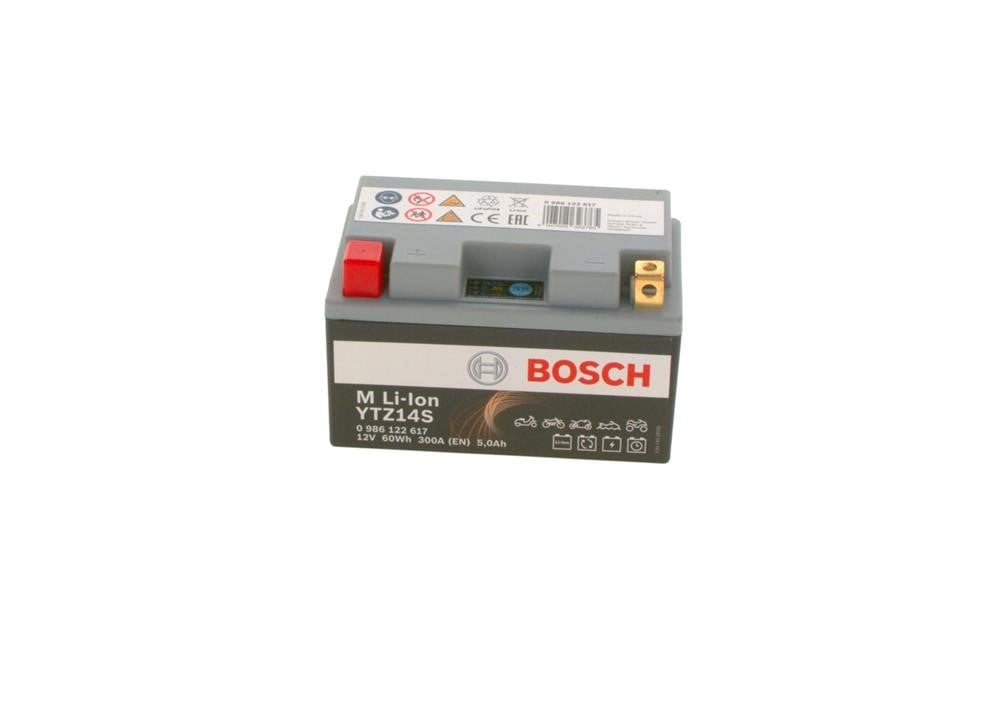 Bosch 0 986 122 617 Акумулятор Bosch 12В 5Ач 300А(EN) L+ 0986122617: Приваблива ціна - Купити в Україні на EXIST.UA!