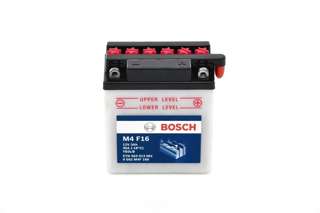 Bosch 0 092 M4F 160 Акумулятор Bosch 12В 3Ач 30А(EN) R+ 0092M4F160: Приваблива ціна - Купити в Україні на EXIST.UA!