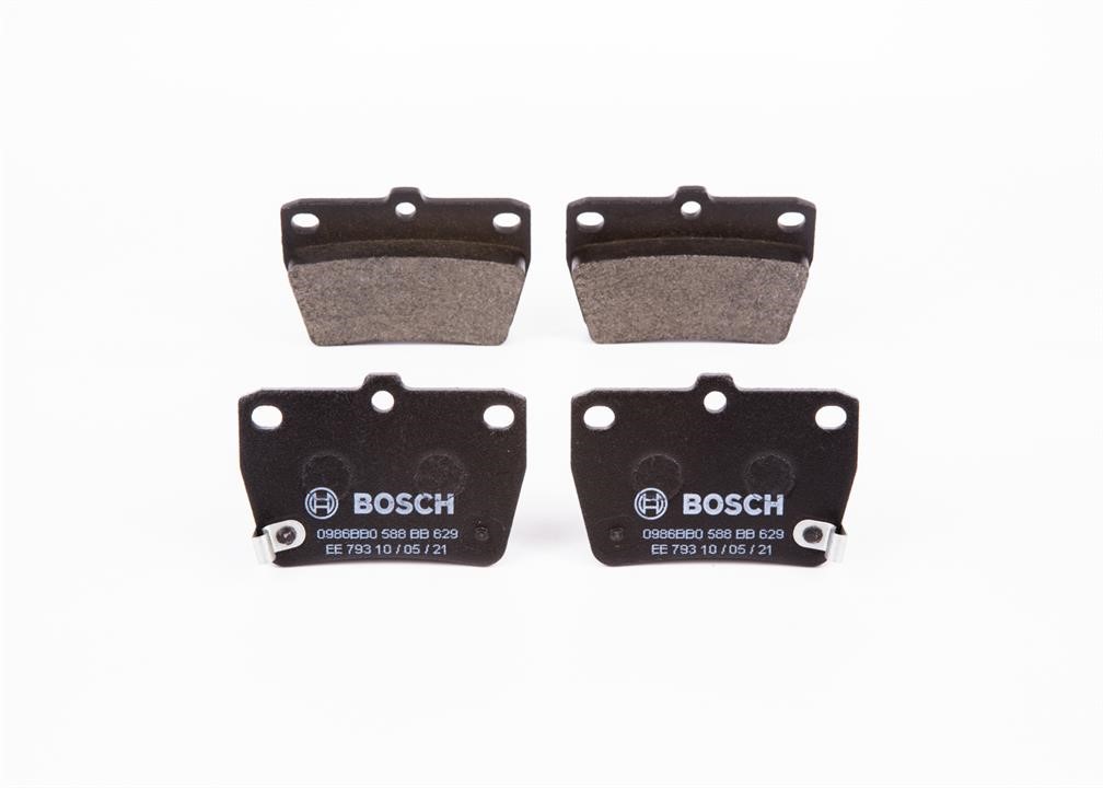 Bosch 0 986 BB0 588 Гальмівні колодки, комплект 0986BB0588: Купити в Україні - Добра ціна на EXIST.UA!
