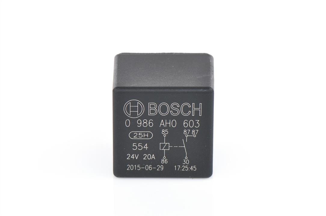 Bosch 0 986 AH0 603 Реле 0986AH0603: Приваблива ціна - Купити в Україні на EXIST.UA!