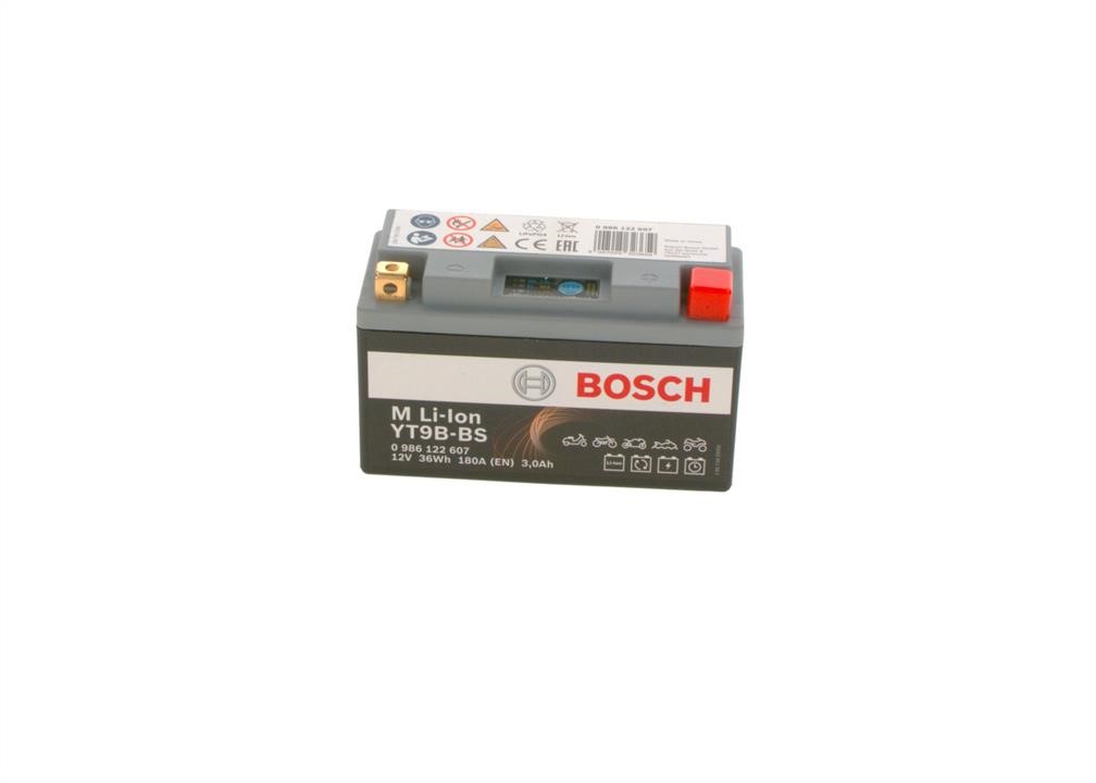 Bosch 0 986 122 607 Акумулятор Bosch 12В 3Ач 180А(EN) L+ 0986122607: Купити в Україні - Добра ціна на EXIST.UA!