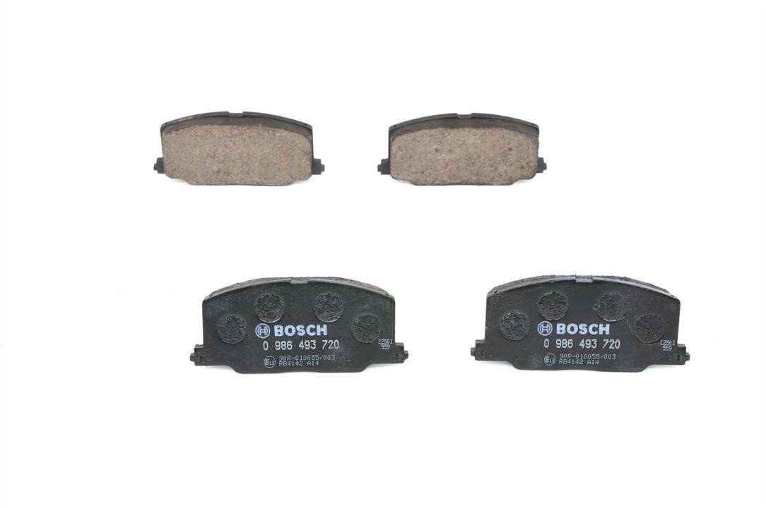 Bosch 0 986 493 720 Гальмівні колодки, комплект 0986493720: Купити в Україні - Добра ціна на EXIST.UA!
