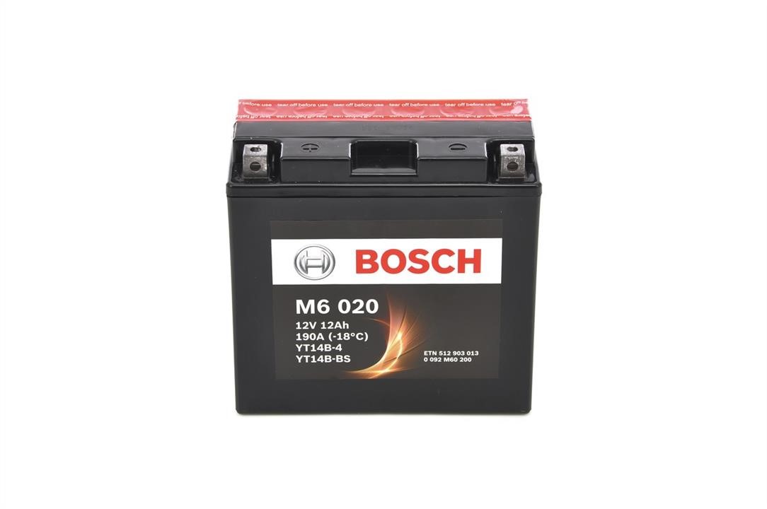 Bosch 0 092 M60 200 Акумулятор Bosch 12В 12Ач 190А(EN) L+ 0092M60200: Купити в Україні - Добра ціна на EXIST.UA!