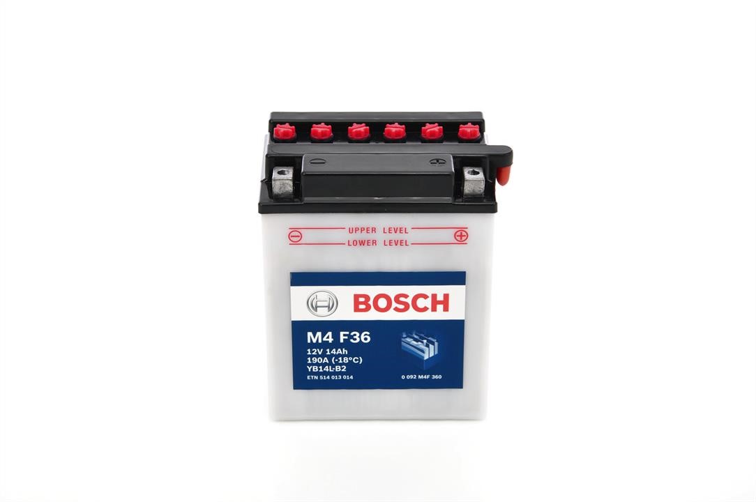 Bosch 0 092 M4F 360 Акумулятор Bosch 12В 14Ач 190А(EN) R+ 0092M4F360: Приваблива ціна - Купити в Україні на EXIST.UA!