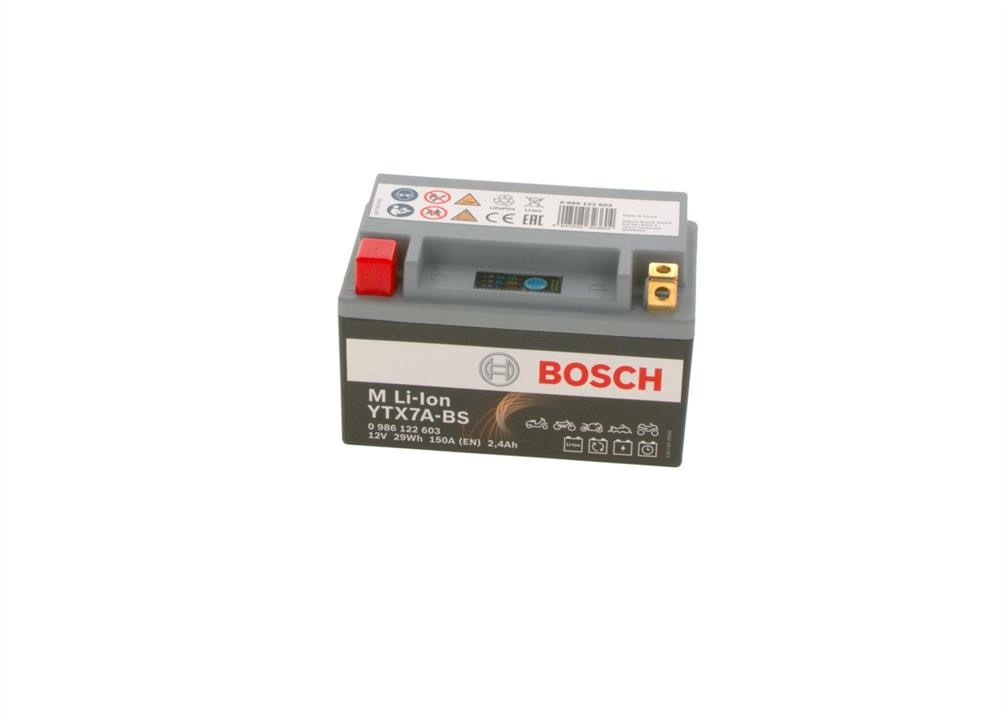 Bosch 0 986 122 603 Акумулятор Bosch 12В 2,4Ач 150А(EN) L+ 0986122603: Приваблива ціна - Купити в Україні на EXIST.UA!