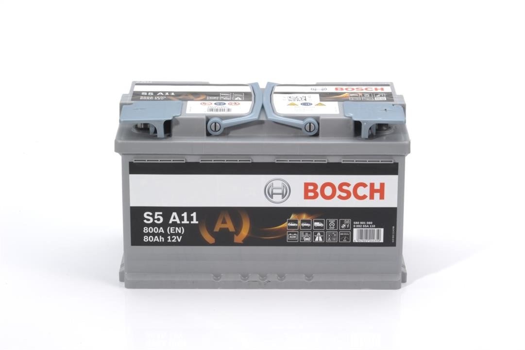 Bosch 0 092 S5A 110 Батарея аккумуляторная Bosch 12В 80Ач 800А(EN) R+ Start&Stop 0092S5A110: Купить в Украине - Отличная цена на EXIST.UA!