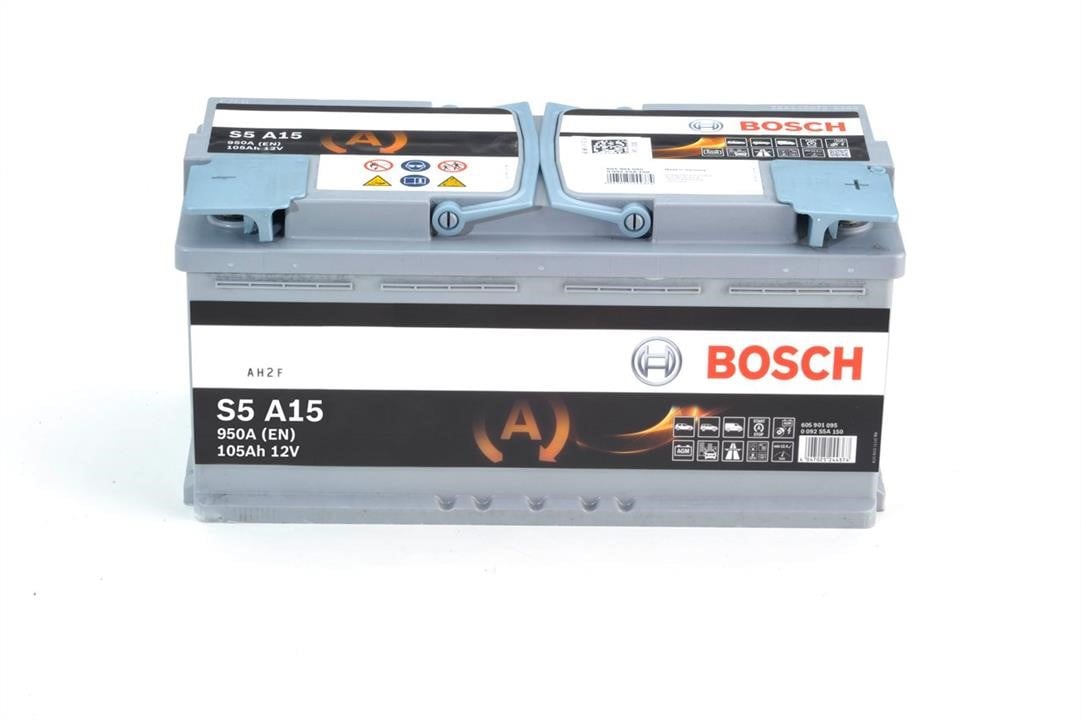 Bosch 0 092 S5A 150 Акумулятор Bosch 12В 105Ач 950А(EN) R+ Start&Stop 0092S5A150: Купити в Україні - Добра ціна на EXIST.UA!