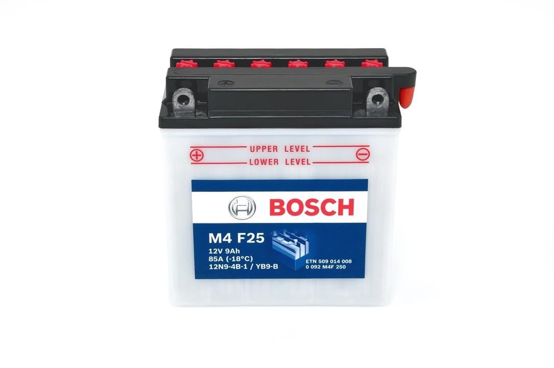 Bosch 0 092 M4F 250 Акумулятор Bosch 12В 9Ач 85А(EN) L+ 0092M4F250: Купити в Україні - Добра ціна на EXIST.UA!