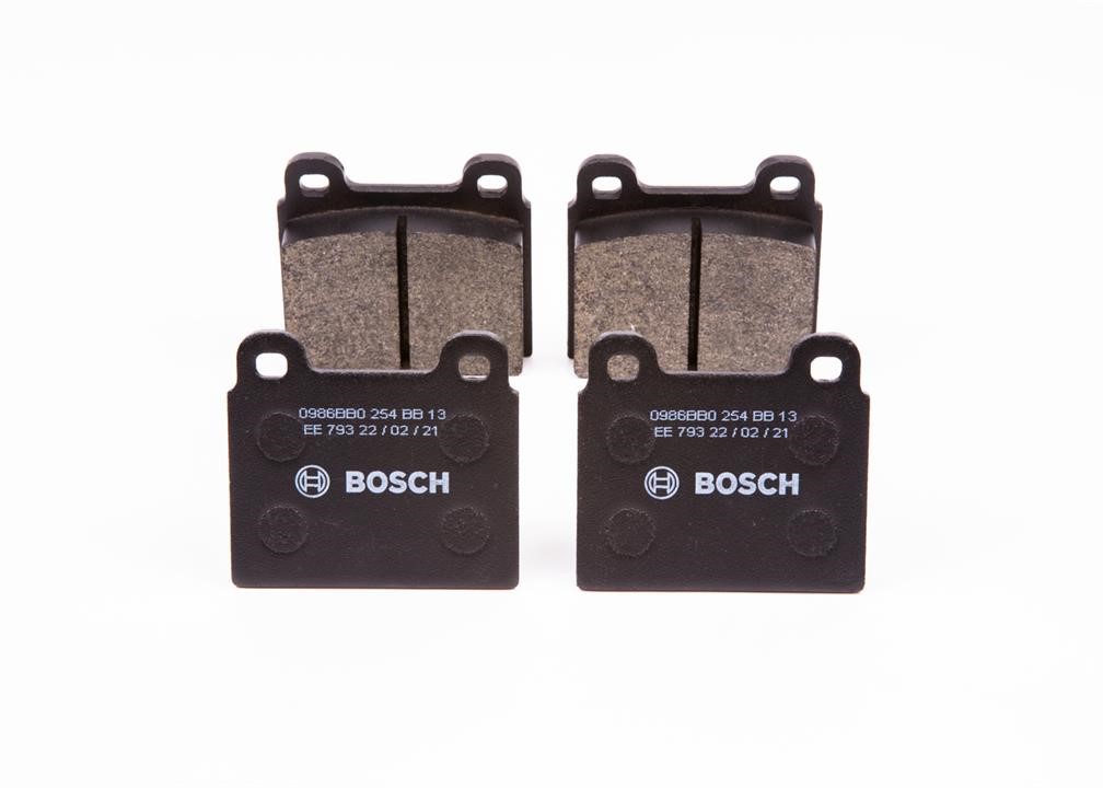 Bosch 0 986 BB0 254 Гальмівні колодки, комплект 0986BB0254: Купити в Україні - Добра ціна на EXIST.UA!