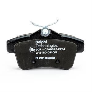 Delphi LP2180 Гальмівні колодки, комплект LP2180: Купити в Україні - Добра ціна на EXIST.UA!