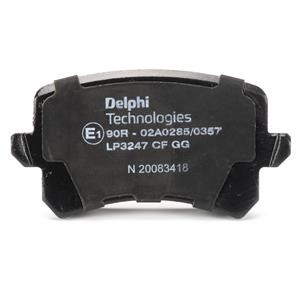 Delphi LP3247 Гальмівні колодки, комплект LP3247: Купити в Україні - Добра ціна на EXIST.UA!