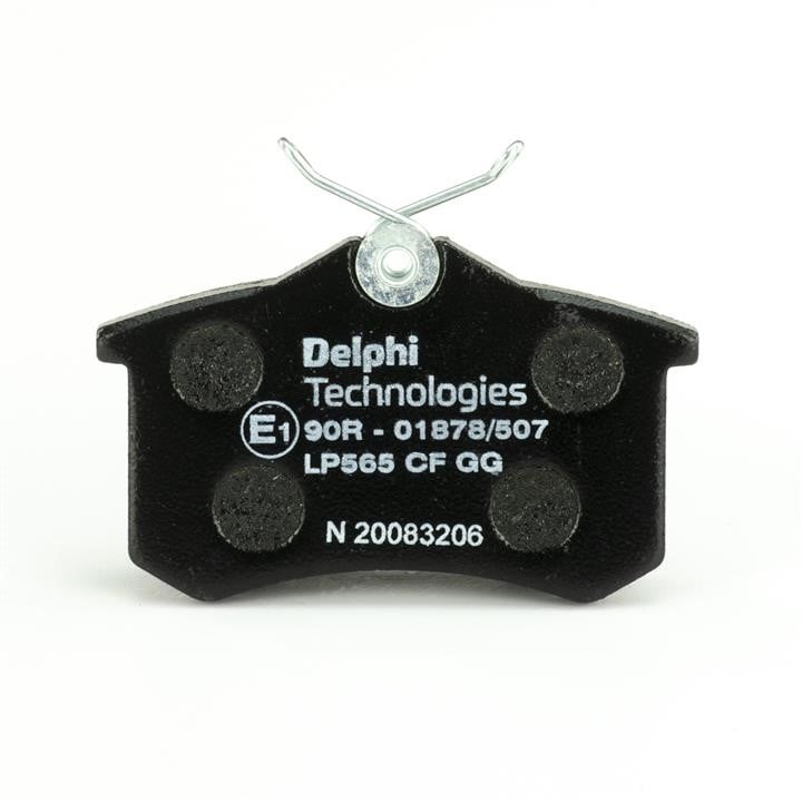 Гальмівні колодки задні, комплект Delphi LP565