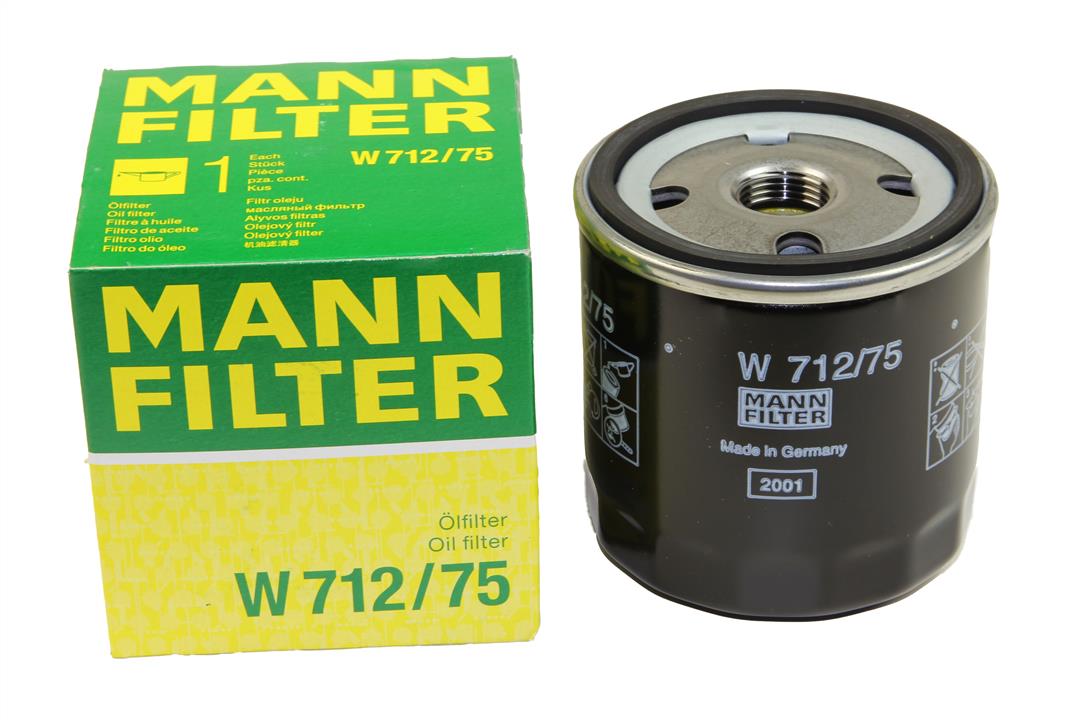 Mann-Filter Фільтр масляний – ціна 254 UAH
