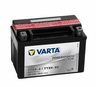 Varta 508012008A514 Акумулятор Varta 12В 8Ач 135А(EN) L+ 508012008A514: Купити в Україні - Добра ціна на EXIST.UA!