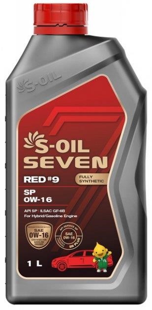 S-Oil SRSP0161 Моторна олива S-Oil Seven Red #9 0W-16, 1л SRSP0161: Приваблива ціна - Купити в Україні на EXIST.UA!