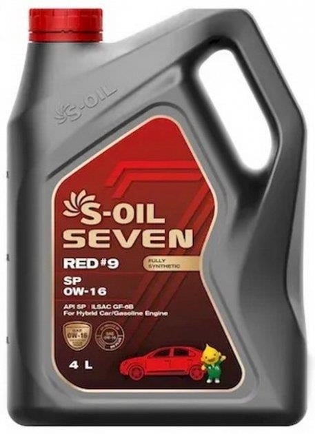 S-Oil SRSP0164 Моторна олива S-Oil Seven Red #9 0W-16, 4л SRSP0164: Купити в Україні - Добра ціна на EXIST.UA!