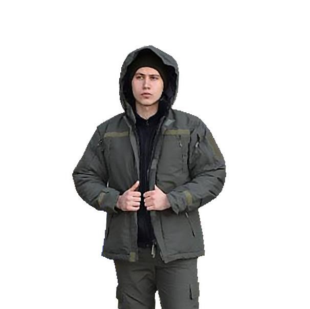 Тренд 27160-52/4 Куртка зимова утеплена НГУ Olive Size 52/4 27160524: Купити в Україні - Добра ціна на EXIST.UA!