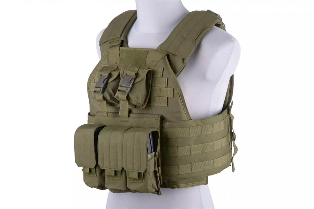 GFC Tactical 25441 Жилет розвантажувальний GFC Plate Carrier Tactical Vest Olive Drab 25441: Купити в Україні - Добра ціна на EXIST.UA!