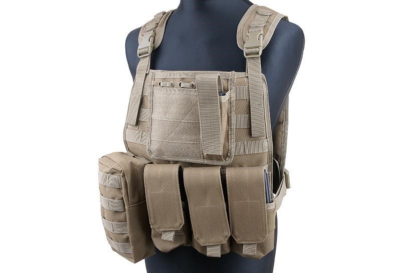 GFC Tactical 15422 Жилет розвантажувальний GFC MBSS Tactical Vest Coyote 15422: Купити в Україні - Добра ціна на EXIST.UA!