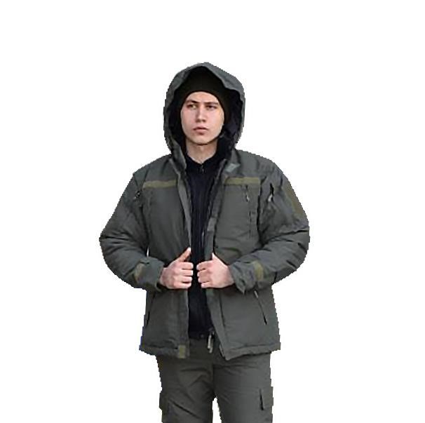 Тренд 27462-50/4 Куртка зимова утеплена НГУ Olive Size 50/4 27462504: Купити в Україні - Добра ціна на EXIST.UA!
