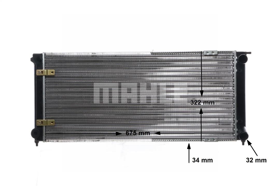 Mahle/Behr CR 341 000S Радіатор охолодження двигуна CR341000S: Приваблива ціна - Купити в Україні на EXIST.UA!