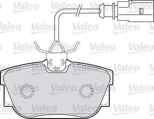 Valeo 598650 Гальмівні колодки, комплект 598650: Купити в Україні - Добра ціна на EXIST.UA!