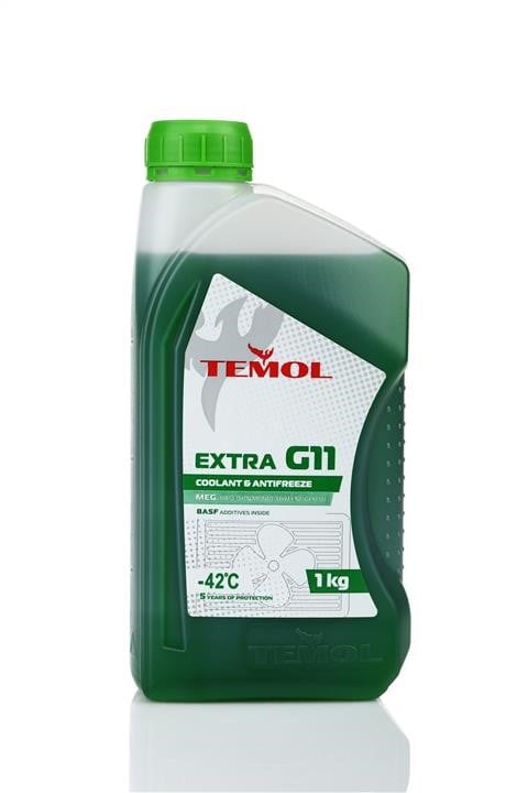 TEMOL T-EG11G-1L Антифриз TEMOL EXTRA G11 зелений, готовий до застосування -39, 1л TEG11G1L: Купити в Україні - Добра ціна на EXIST.UA!