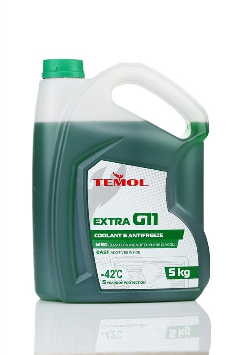 TEMOL T-EG11G-5L Антифриз TEMOL EXTRA G11 зелений, готовий до застосування -39, 5л TEG11G5L: Купити в Україні - Добра ціна на EXIST.UA!