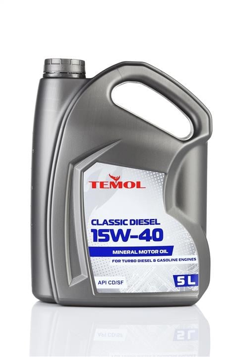 TEMOL T-CD15W40-5L Моторна олива TEMOL Classic Diesel 15W-40, 5л TCD15W405L: Приваблива ціна - Купити в Україні на EXIST.UA!