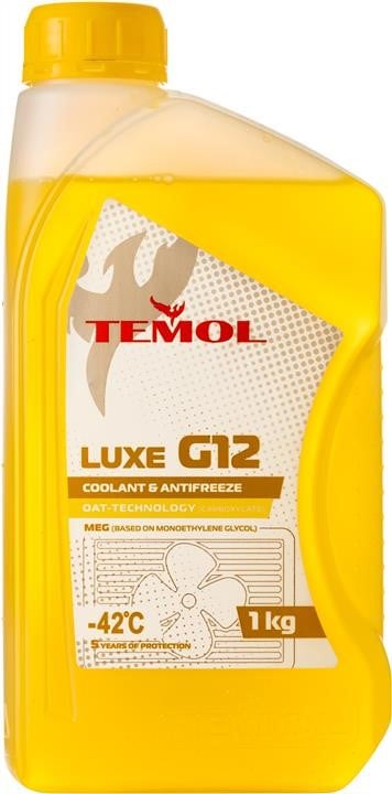 TEMOL T-LG12Y-1L Антифриз TEMOL LUXE G12 жовтий, готовий до застосування -39, 1л TLG12Y1L: Приваблива ціна - Купити в Україні на EXIST.UA!