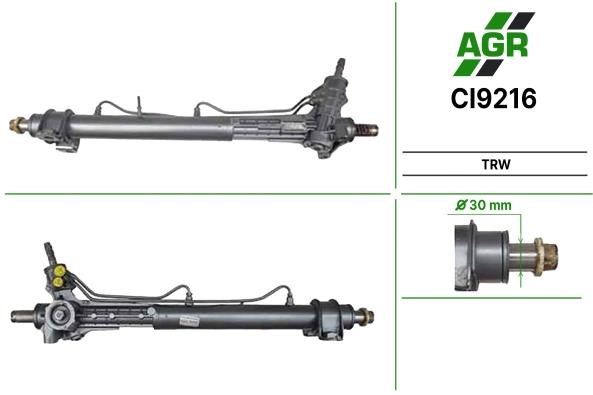 AGR CI9216 Рульова рейка з ГПК CI9216: Приваблива ціна - Купити в Україні на EXIST.UA!
