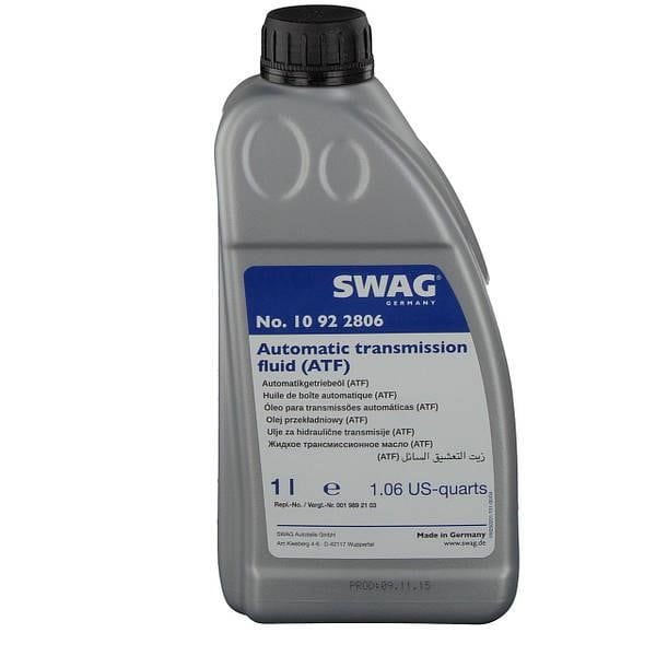 SWAG 10 92 2806 Олива трансмісійна SWAG Dexron-III G, 1 л 10922806: Приваблива ціна - Купити в Україні на EXIST.UA!