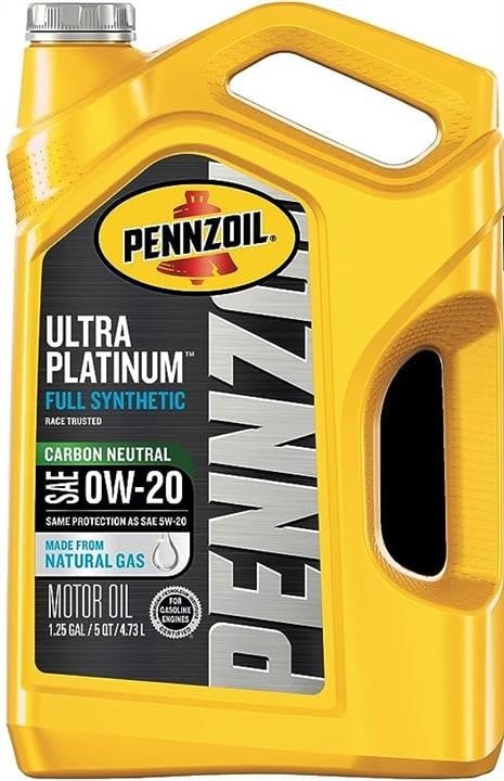 Pennzoil 550045193 Моторна олива Pennzoil Ultra Platinum Full Synthetic 0W-20, 4,73л 550045193: Купити в Україні - Добра ціна на EXIST.UA!
