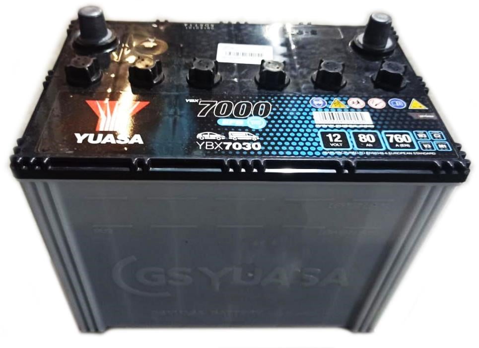 Yuasa YBX7030 Акумулятор Yuasa YBX7000 EFB Start-Stop Plus 12В 80Ач 760А(EN) R+ YBX7030: Приваблива ціна - Купити в Україні на EXIST.UA!