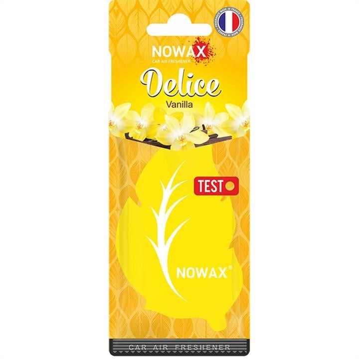 Nowax NX00088 Ароматизатор повітря целюлозний Nowax серія Delice - Vanilla NX00088: Купити в Україні - Добра ціна на EXIST.UA!