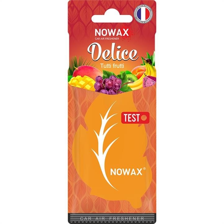 Nowax NX00087 Ароматизатор повітря целюлозний Nowax серія Delice - Tutti Frutti NX00087: Приваблива ціна - Купити в Україні на EXIST.UA!