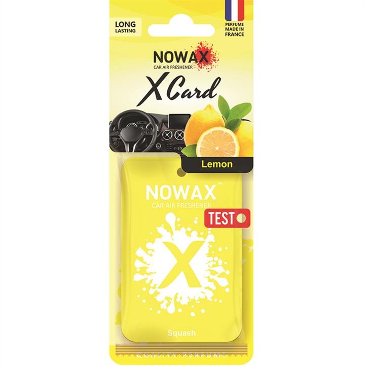 Nowax NX07572 Ароматизатор NOWAX серия "X CARD" - Lemon NX07572: Купити в Україні - Добра ціна на EXIST.UA!