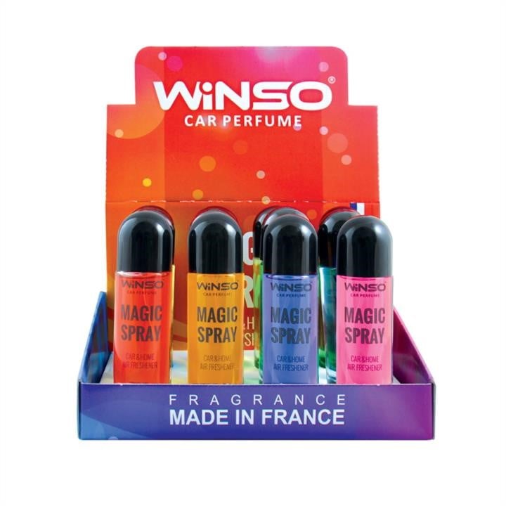 Winso 500027 Ароматизатор Magic Spray MIX №1, 30 мл, 12 шт 500027: Купити в Україні - Добра ціна на EXIST.UA!