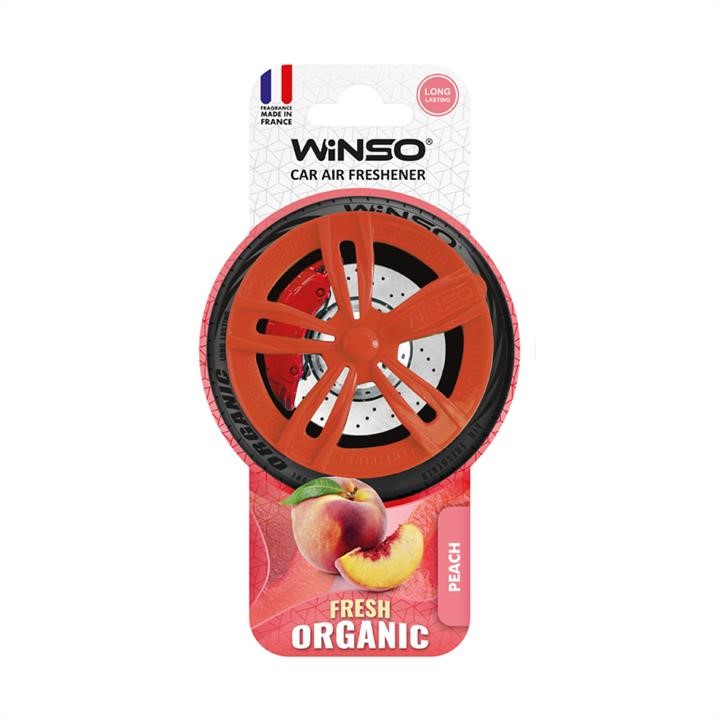 Winso 533343 Ароматизатор Organic Fresh Персик, 40г 533343: Приваблива ціна - Купити в Україні на EXIST.UA!