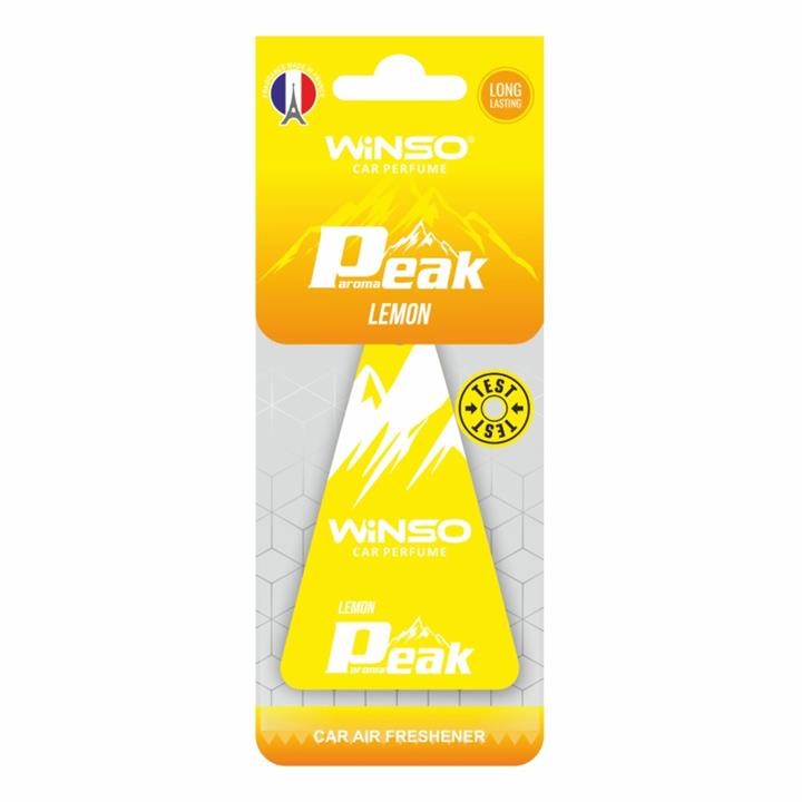 Winso 538210 Ароматизатор Peak Лимон 538210: Купити в Україні - Добра ціна на EXIST.UA!