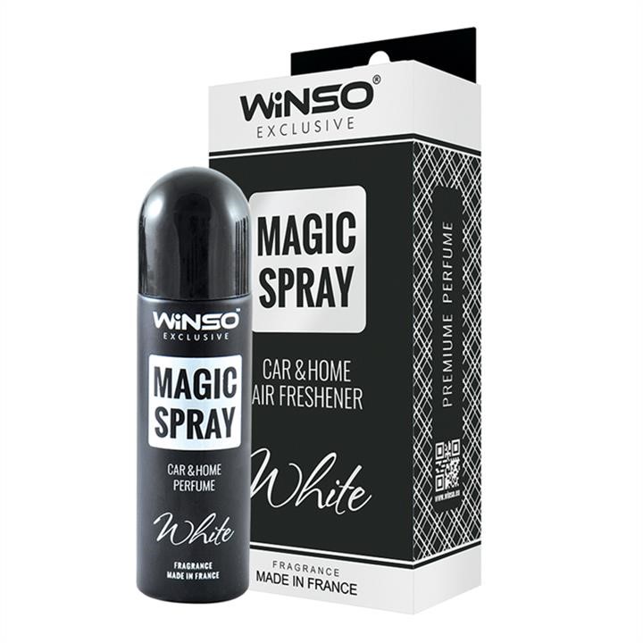 Winso 531860 Ароматизатор повітря в індивідуальній упаковці Magic Spray Exclusive 30 мл - WHITE 531860: Купити в Україні - Добра ціна на EXIST.UA!