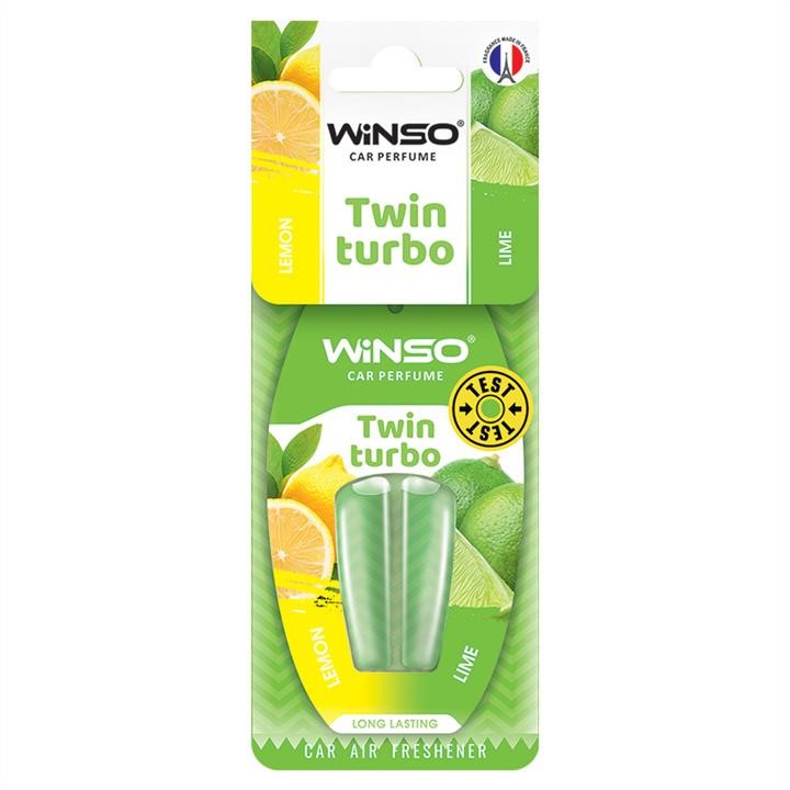 Winso 538760 Ароматизатор з подвійною капсулою Twin Turbo - Lemon & Lime 538760: Приваблива ціна - Купити в Україні на EXIST.UA!