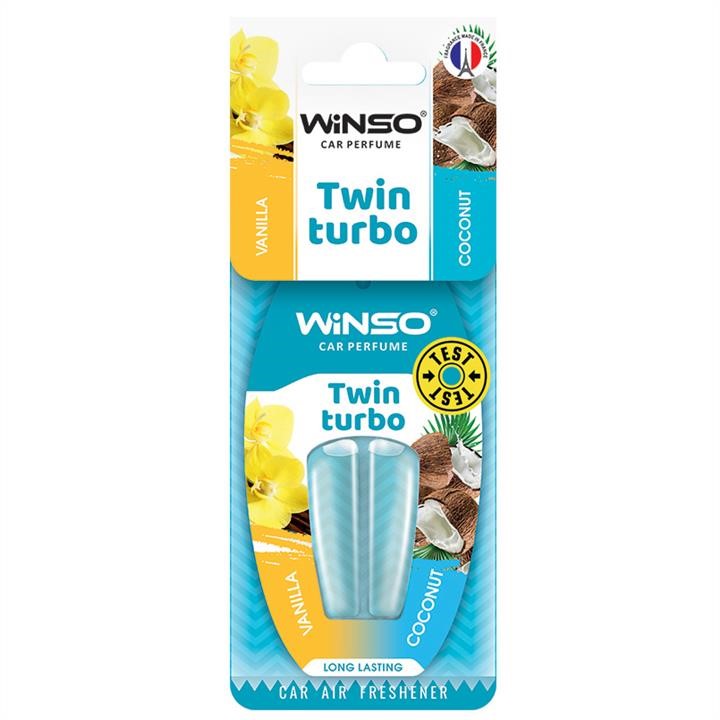 Winso 538380 Ароматизатор з подвійною капсулою Twin Turbo - Vanilla & Coconut 538380: Купити в Україні - Добра ціна на EXIST.UA!