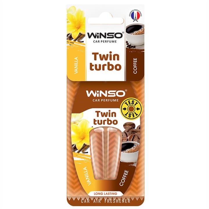 Winso 538790 Ароматизатор з подвійною капсулою Twin Turbo - Vanilla & Coffee 538790: Купити в Україні - Добра ціна на EXIST.UA!