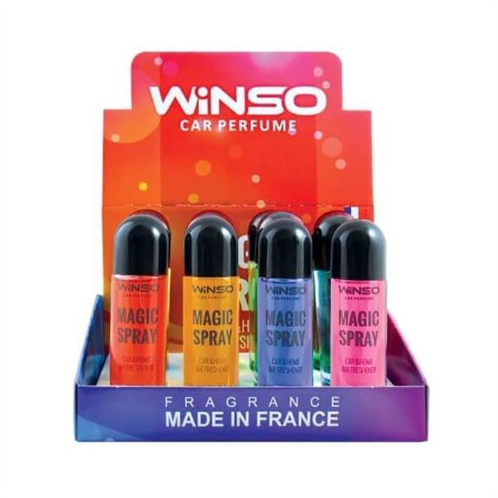 Winso 500032 Набір ароматизаторів Magic Spray MIX №2, 30 мл, 12 шт 500032: Купити в Україні - Добра ціна на EXIST.UA!