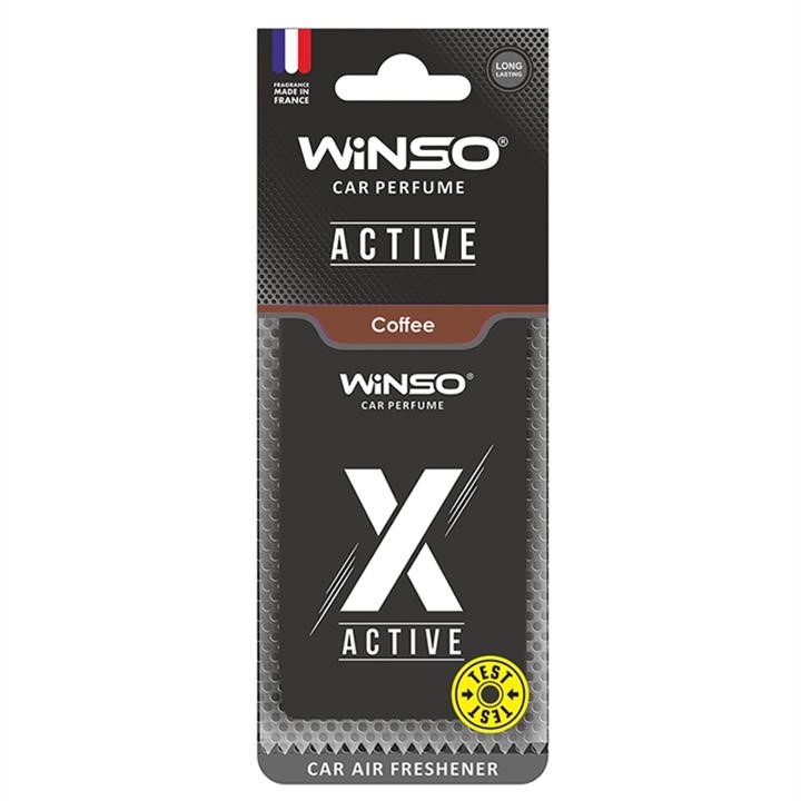 Winso 533460 Освіжувач повітря X Active целюлозний ароматизатор Coffee 533460: Купити в Україні - Добра ціна на EXIST.UA!