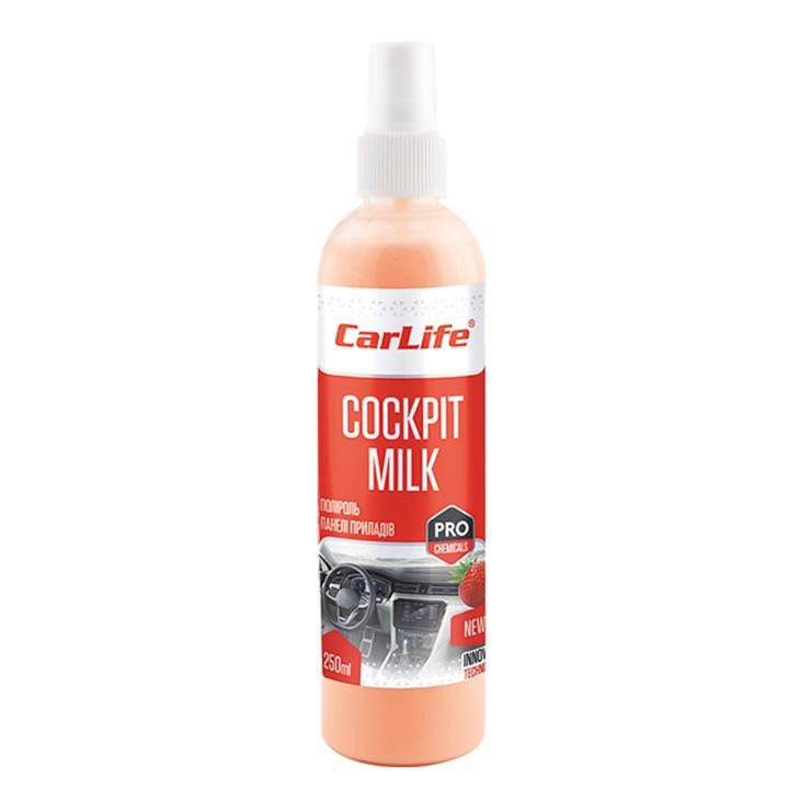 CarLife CF038 Поліроль-молочко для панелі приладів Cockpit Milk Полуниця, 250 мл CF038: Купити в Україні - Добра ціна на EXIST.UA!