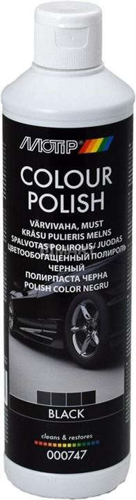 Motip 000747BS Поліроль Color Polish Black Line чорний, 500 мл 000747BS: Купити в Україні - Добра ціна на EXIST.UA!