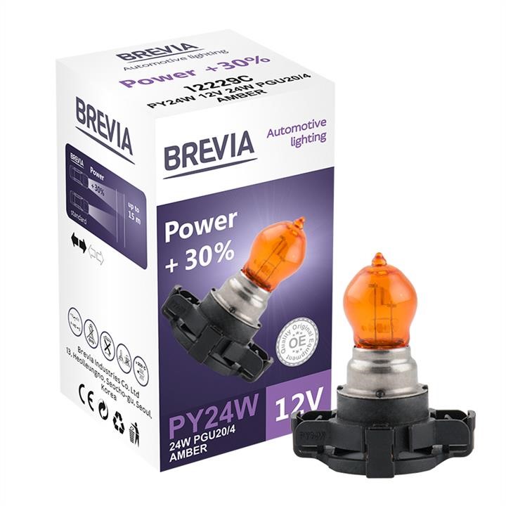 Brevia 12229C Галогенова лампа Brevia PY24W 12V/24V PGU20/4 AMBER Power +30% CP 12229C: Купити в Україні - Добра ціна на EXIST.UA!