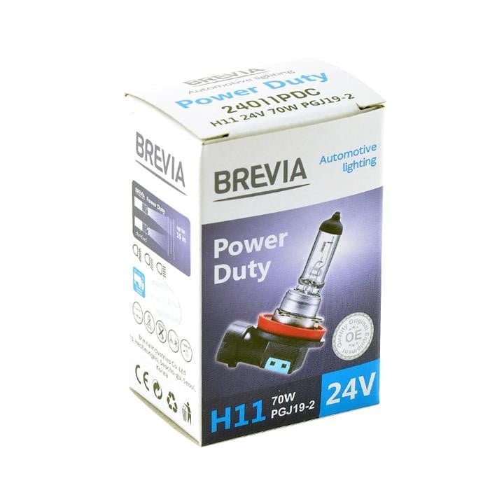 Brevia 24011PDC Галогенова лампа Brevia H11 24V 70W PGJ19-2 Power Duty CP 24011PDC: Купити в Україні - Добра ціна на EXIST.UA!